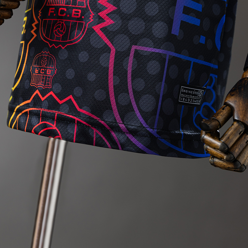 Barcelona 25/26 Training Kit Kids Jersey – Replica Football Soccer Shirt – Size 16–28