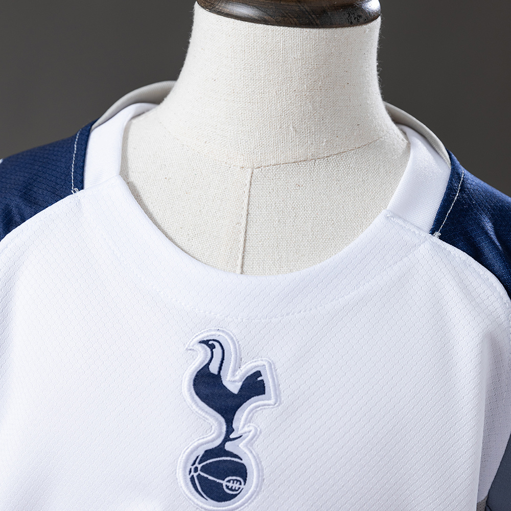 Tottenham Hotspur 25/26 Home Kids Kit Jersey – Replica Football Soccer Shirt – Size 16–28