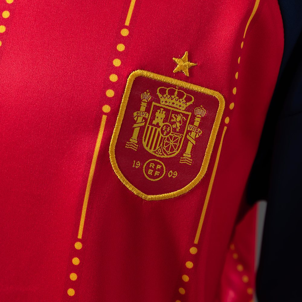 Spain 2026 Home Kids Kit Jersey – Replica Football Soccer Shirt – Size 16–28