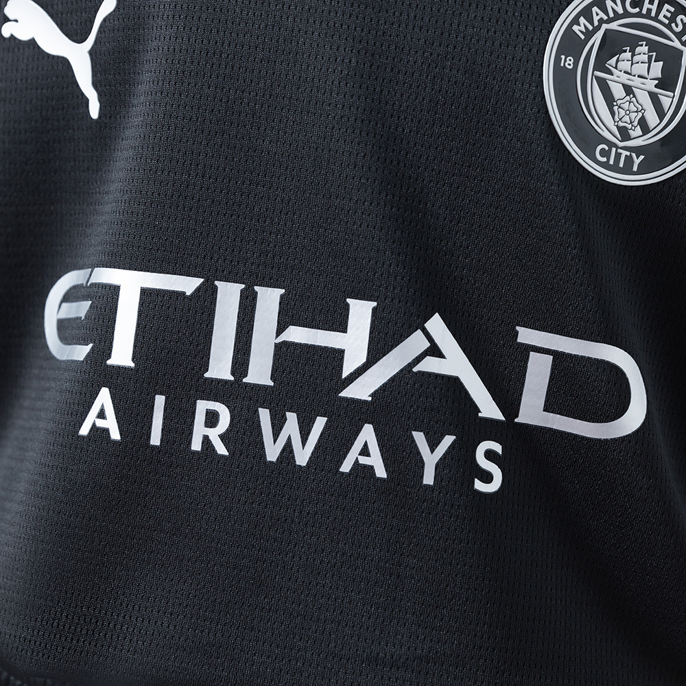 Manchester City 25/26 Away Full Kids Kit Jersey – Replica Football Soccer Shirt – Size 16–28