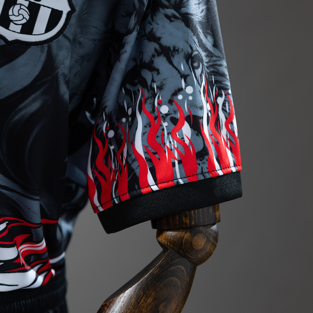 Barcelona 25/26 Lions Special Edition Full Kids Kit Jersey – Replica Football Soccer Shirt – Size 16–28