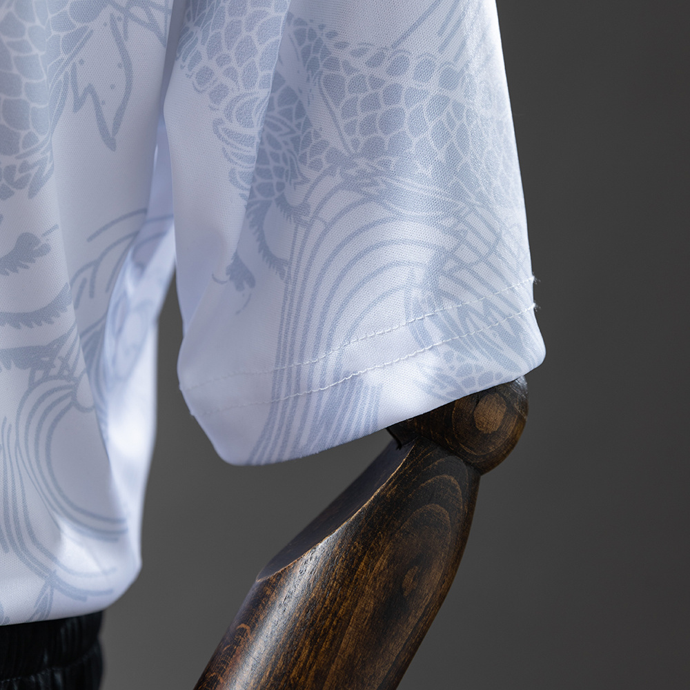 Real Madrid 25/26 Black and White Dragon Special Edition Kids Kit Jersey – Replica Football Soccer Shirt – Size 16–28