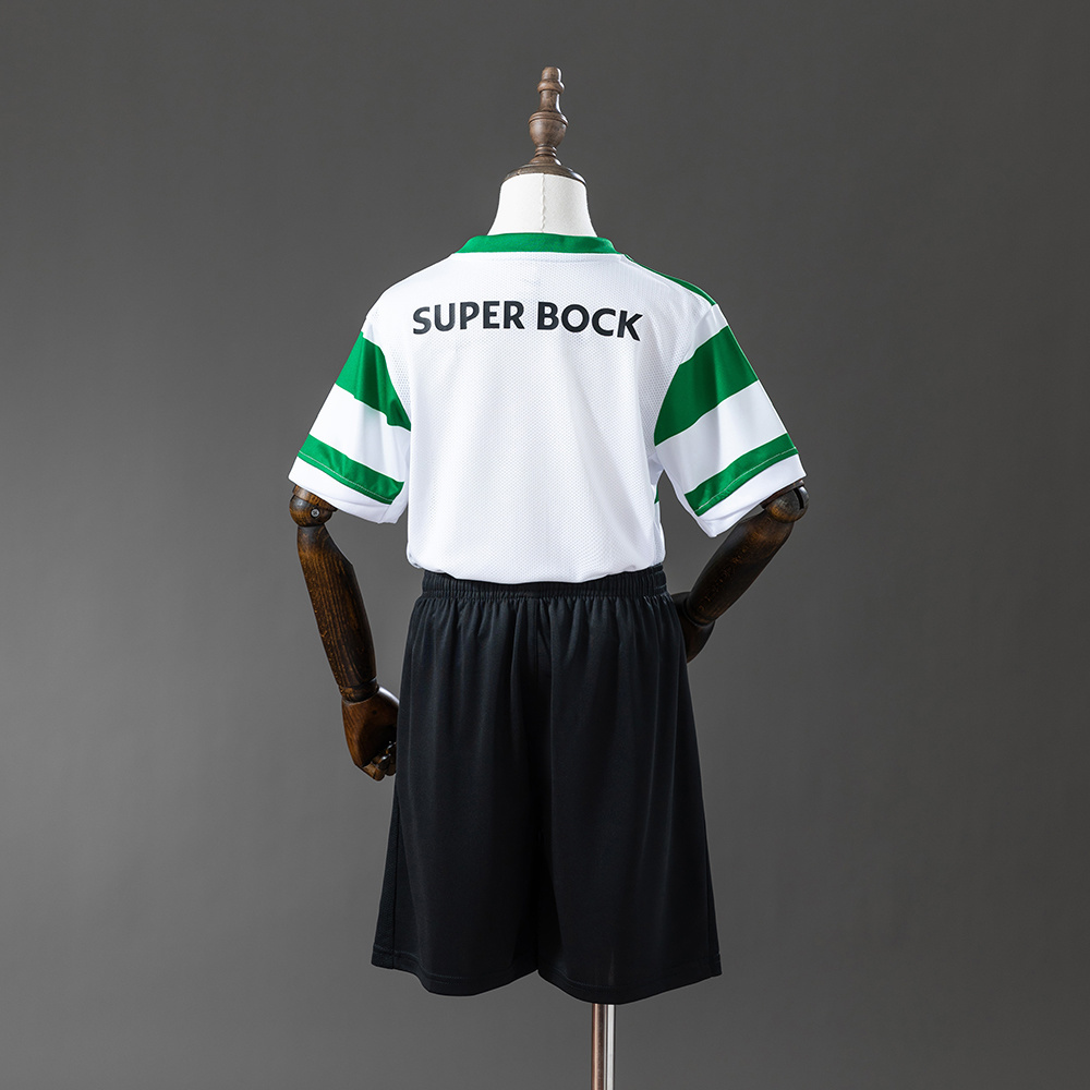 Sporting CP 25/26 Kids Kit Home Jersey – Replica Football Soccer Shirt – Size 16–28