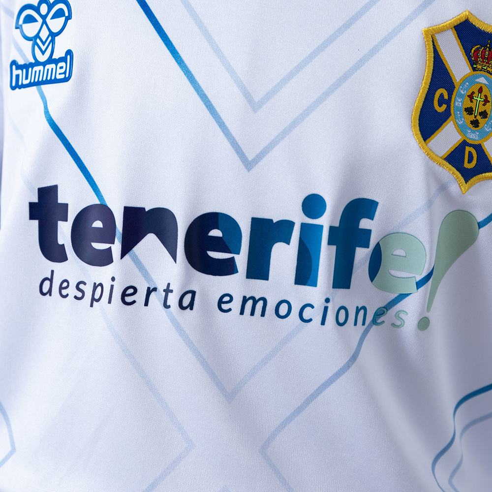 Tenerife 25/26 Home Kids Kit Jersey – Replica Football Soccer Shirt – Size 16–28