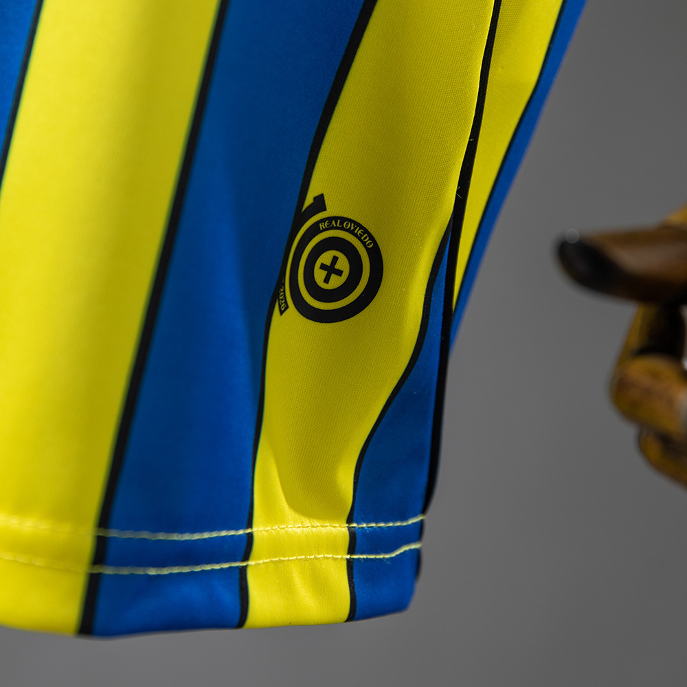 Real Oviedo 25/26 Away Kids Kit Jersey – Replica Football Soccer Shirt – Size 16–28