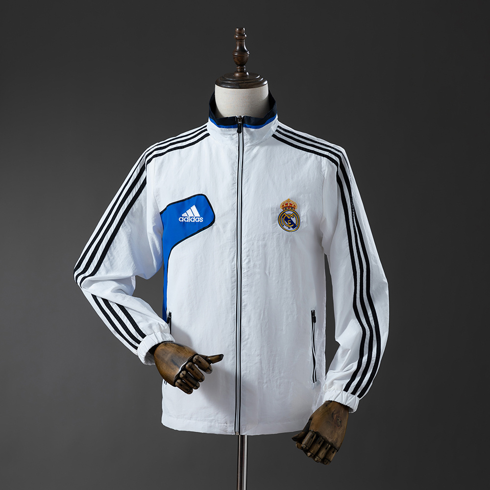 Real Madrid Retro Windbreaker S-XXL – Replica Football Soccer Outfit