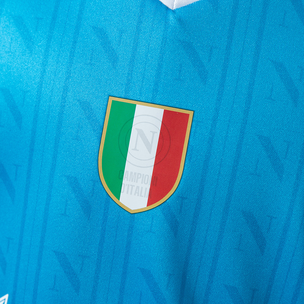 Naples 25/26 Home Kids Kit Jersey – Replica Football Soccer Shirt – Size 16–28