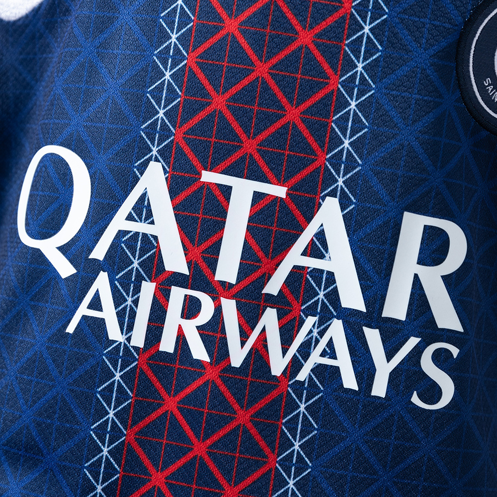 PSG 25/26 Home (Champion Edition) Kids Kit Jersey – Replica Football Soccer Shirt – Size 16–28