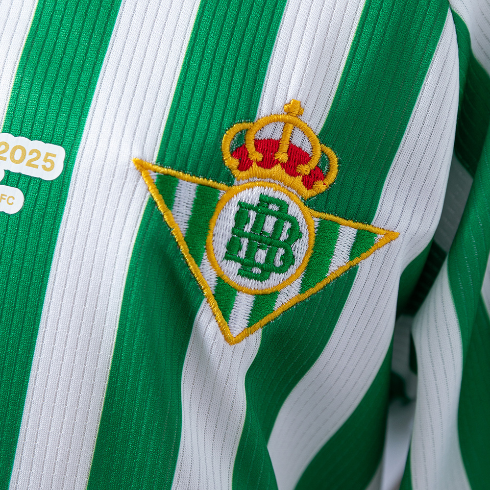 Real Betis 25/26 Pre-match Kids Kit Jersey – Replica Football Soccer Shirt – Size 16–28