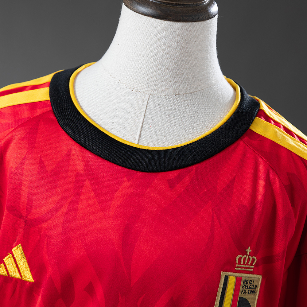 Belgium 2026 Home Kids Kit Jersey – Replica Football Soccer Shirt – Size 16–28