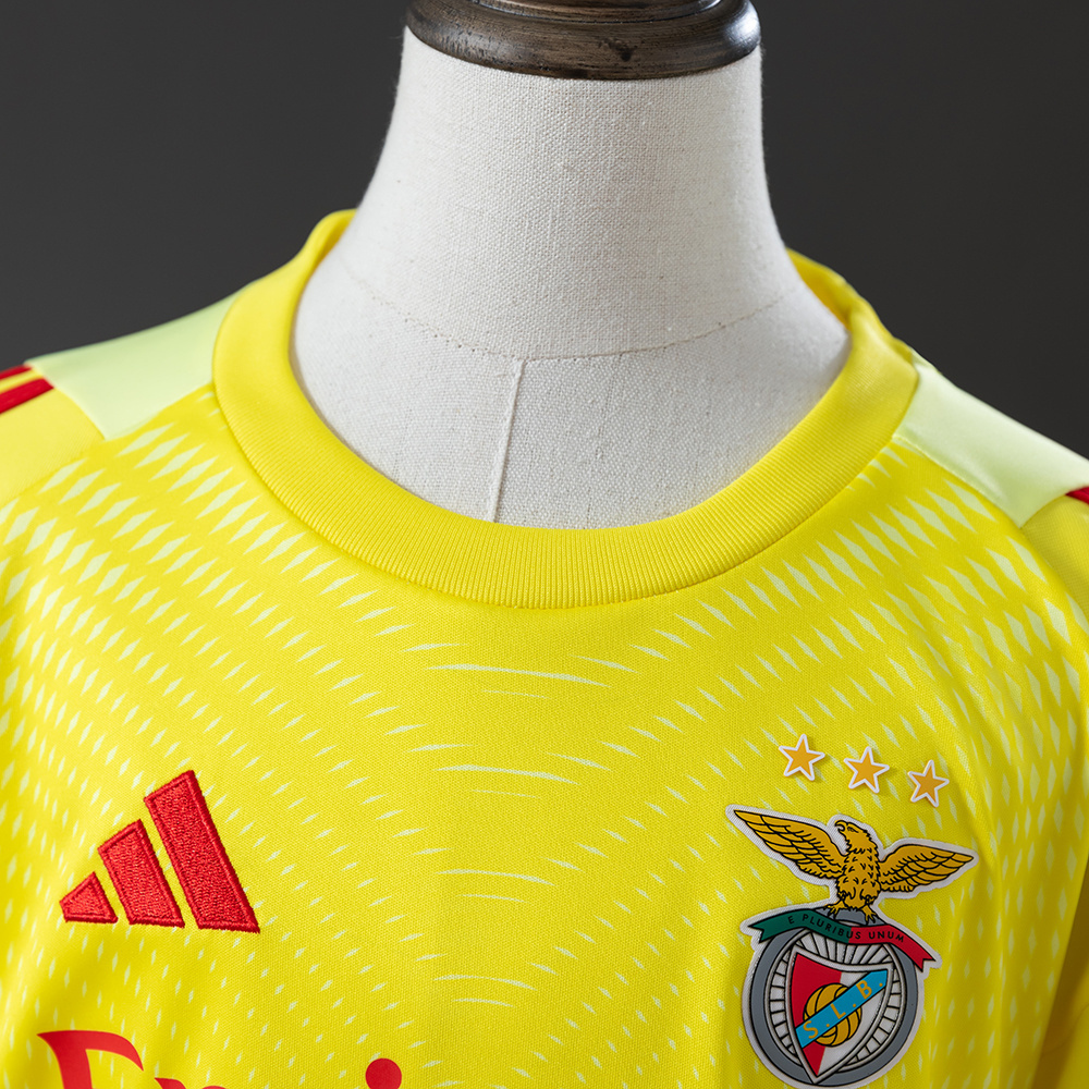 Benfica 25/26 Kids Kit Goalkeeper Jersey – Replica Football Soccer Shirt – Size 16–28