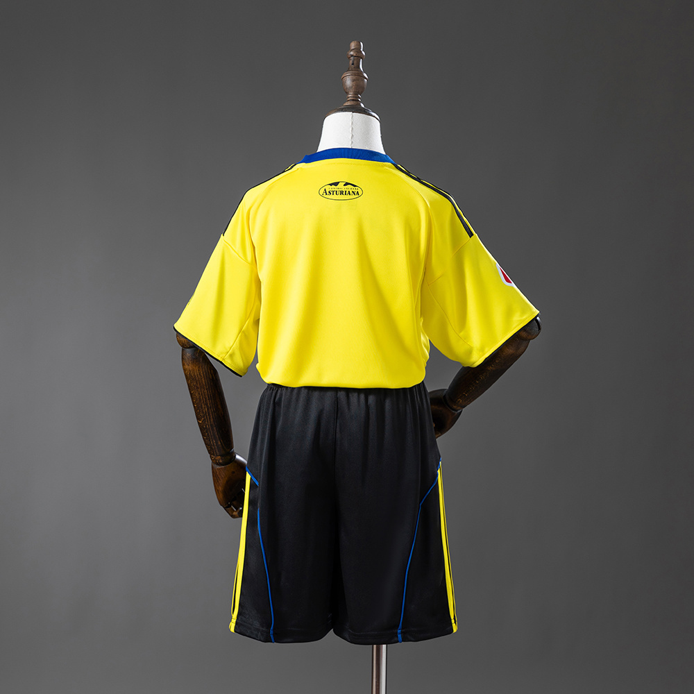 Real Oviedo 25/26 Away Kids Kit Jersey – Replica Football Soccer Shirt – Size 16–28