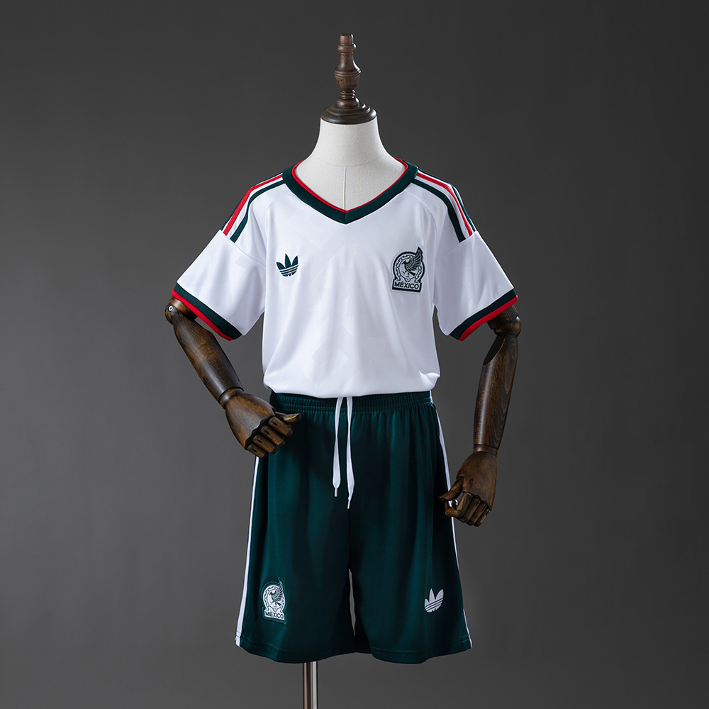 Mexico 2026 Away Kids Kit Jersey – Replica Football Soccer Shirt – Size 16–28