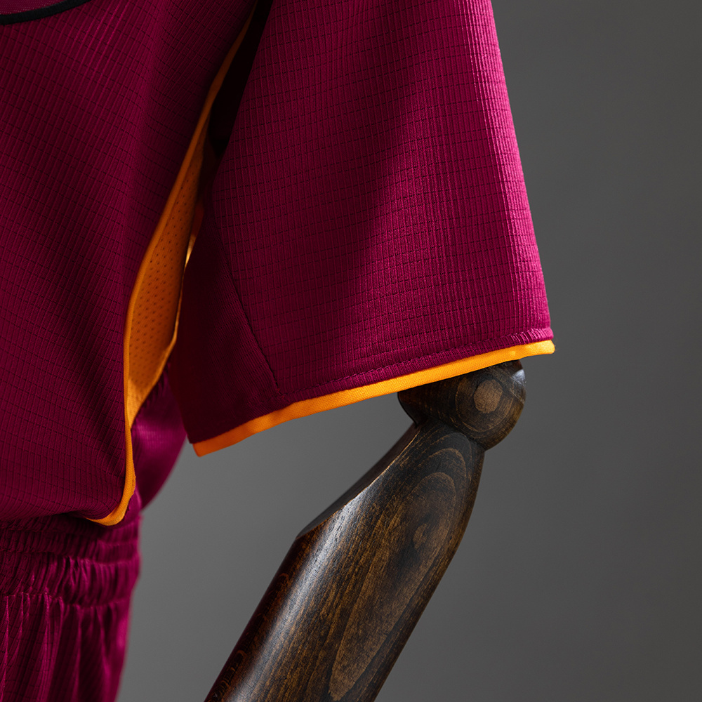 AS Roma 25/26 Home Full Kids Kit Jersey – Replica Football Soccer Shirt – Size 16–28