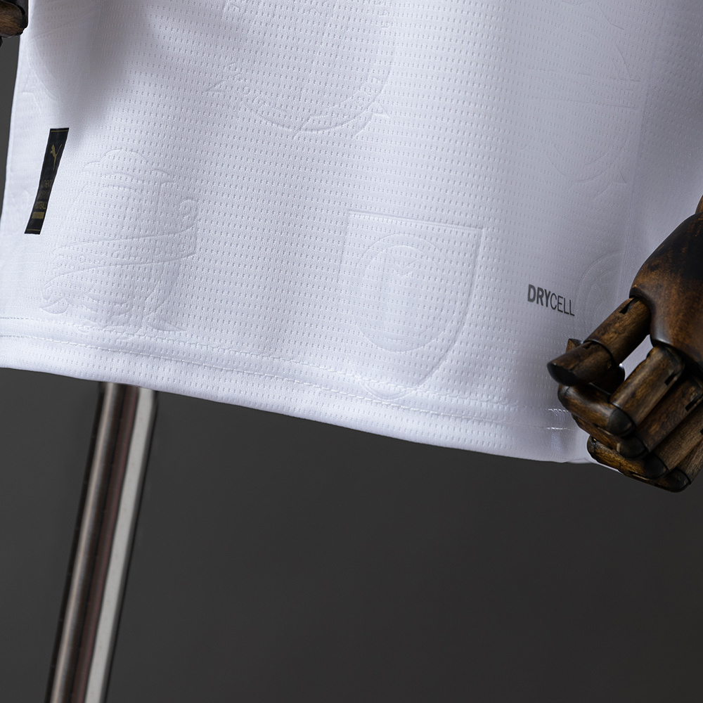 Olympique Marseille 25/26 Home Kids Kit Jersey – Replica Football Soccer Shirt – Size 16–28