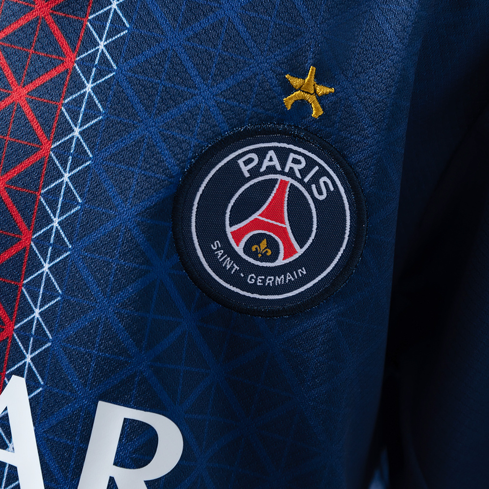 PSG 25/26 Home (Champion Edition) Kids Kit Jersey – Replica Football Soccer Shirt – Size 16–28