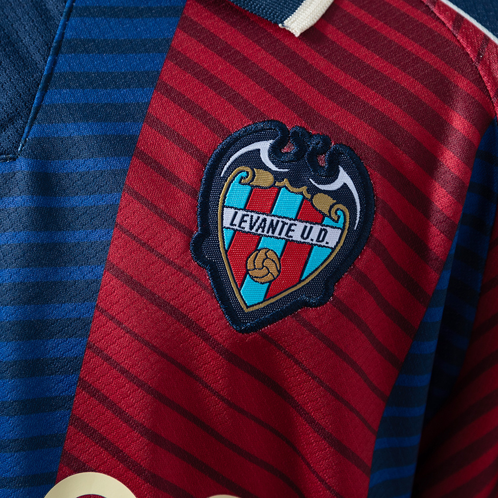 Levante UD 25/26 Home Kids Kit Jersey – Replica Football Soccer Shirt – Size 16–28