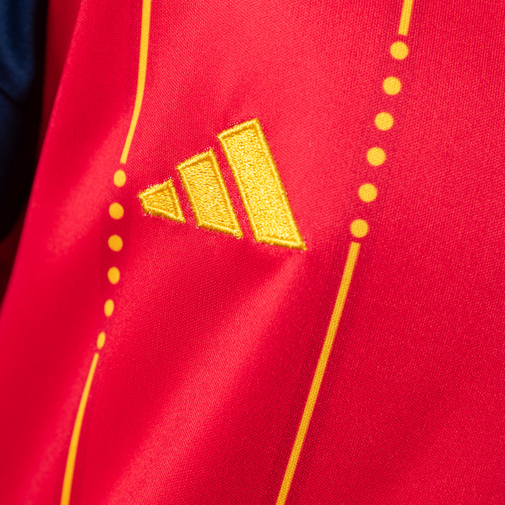 Spain 2026 Home Kids Kit Jersey – Replica Football Soccer Shirt – Size 16–28