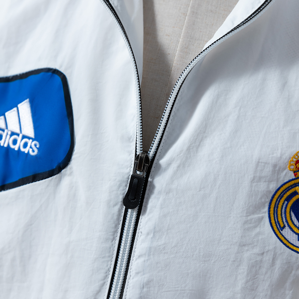 Real Madrid Retro Windbreaker S-XXL – Replica Football Soccer Outfit