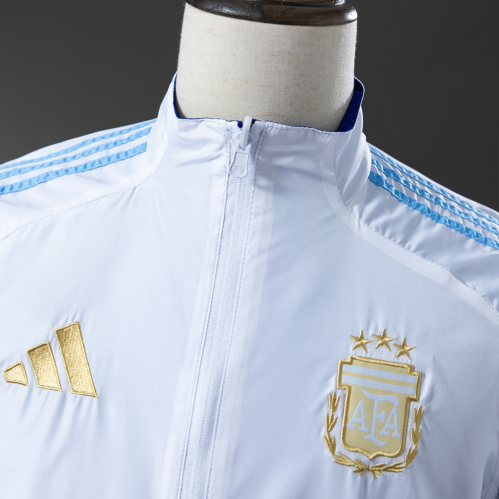 Argentina 25/26 Reversible Anthem Jacket Windbreaker – Replica Football Soccer Outfit