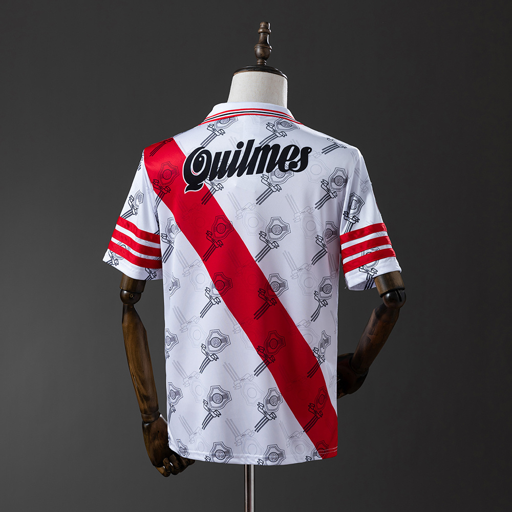 River Plate 1996/97 Home Retro Jersey – Replica Football Soccer Shirt – Size S–XXL