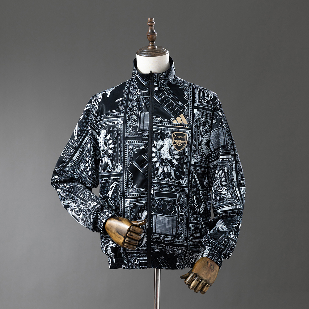 Arsenal 25/26 Reversible Anthem Jacket Windbreaker – Replica Football Soccer Outfit