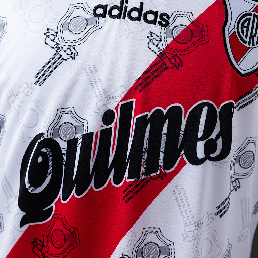 River Plate 1996/97 Home Retro Jersey – Replica Football Soccer Shirt – Size S–XXL
