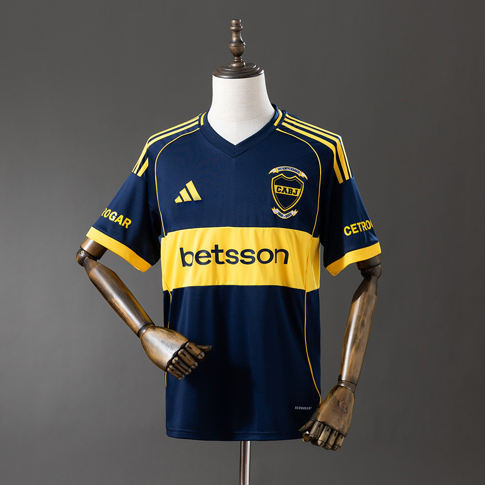 Boca Juniors 25/26 Home Jersey – Replica Football Soccer Shirt – Size S–4XL