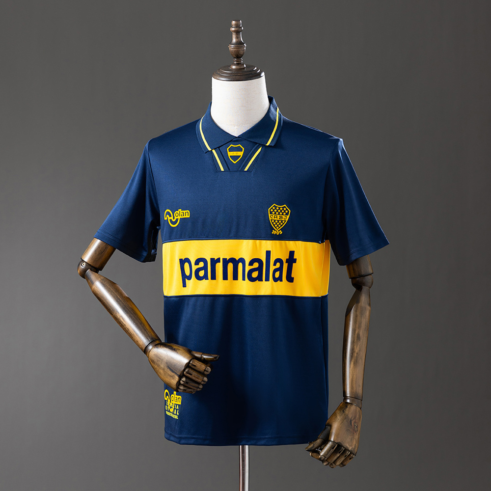 Boca Juniors 1993/95 Home Retro Jersey – Replica Football Soccer Shirt – Size S–XXL