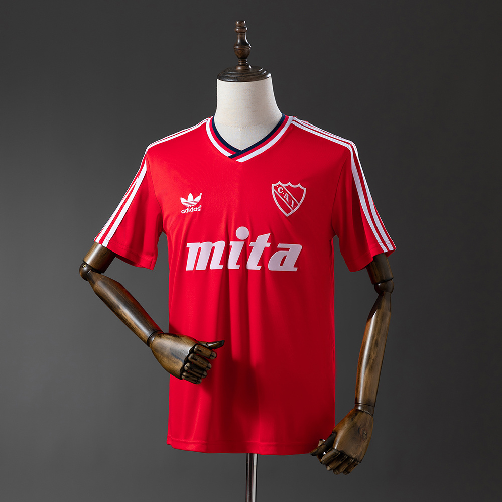 CA Independiente 89/90 Home Retro Jersey – Replica Football Soccer Shirt – Size S–XXL