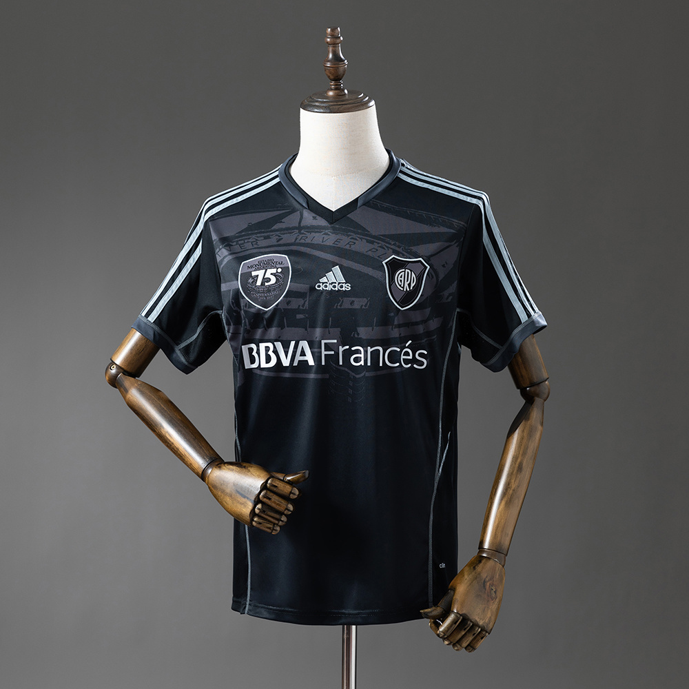 River Plate 13/14 75th Retro Jersey – Replica Football Soccer Shirt – Size S–XXL