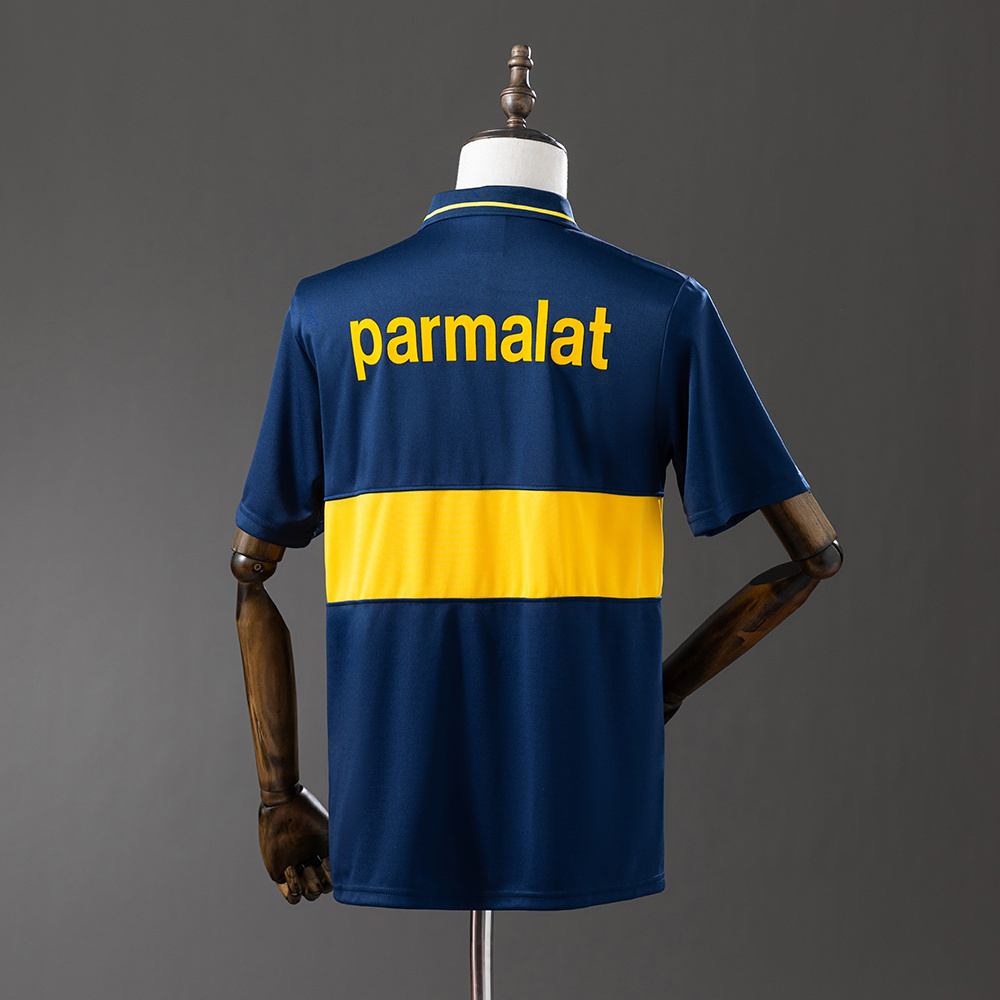 Boca Juniors 1993/95 Home Retro Jersey – Replica Football Soccer Shirt – Size S–XXL
