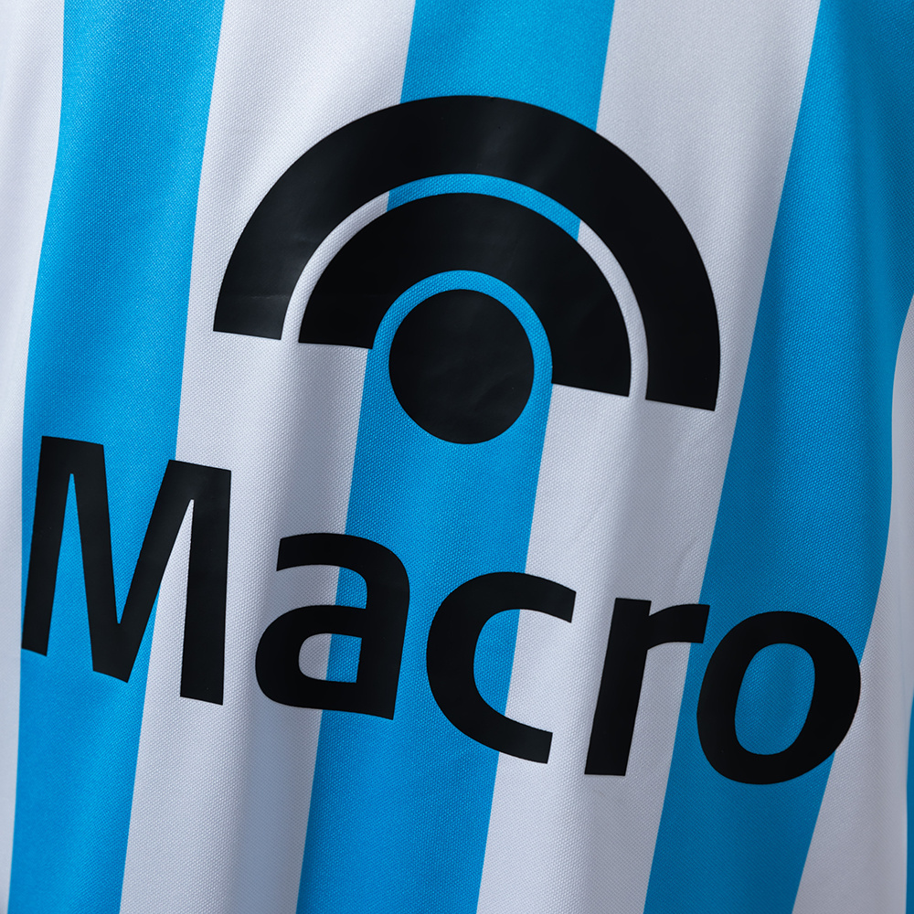 Racing Club de Avellaneda 07/08 Home Retro Jersey – Replica Football Soccer Shirt – Size S–XXL