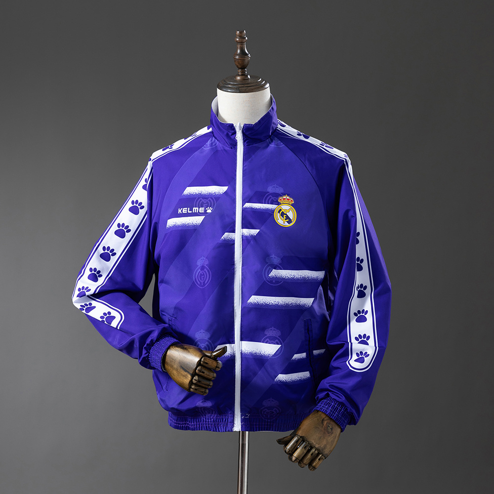 Real Madrid Retro Double-sided Windbreaker S-XXL