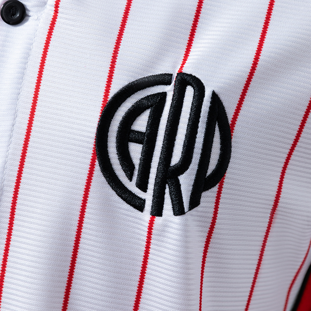River Plate 25/26 US Pack Full-Button Baseball Jersey White – Replica Shirt