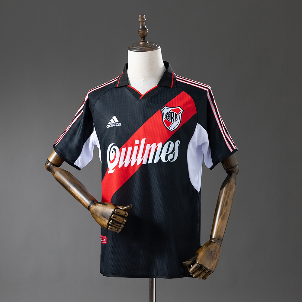 River Plate 00/01 Third Retro Jersey – Replica Football Soccer Shirt – Size S–XXL