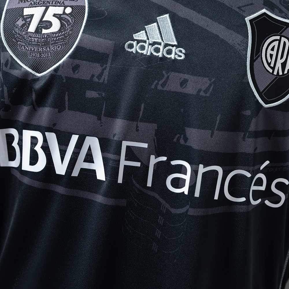 River Plate 13/14 75th Retro Jersey – Replica Football Soccer Shirt – Size S–XXL