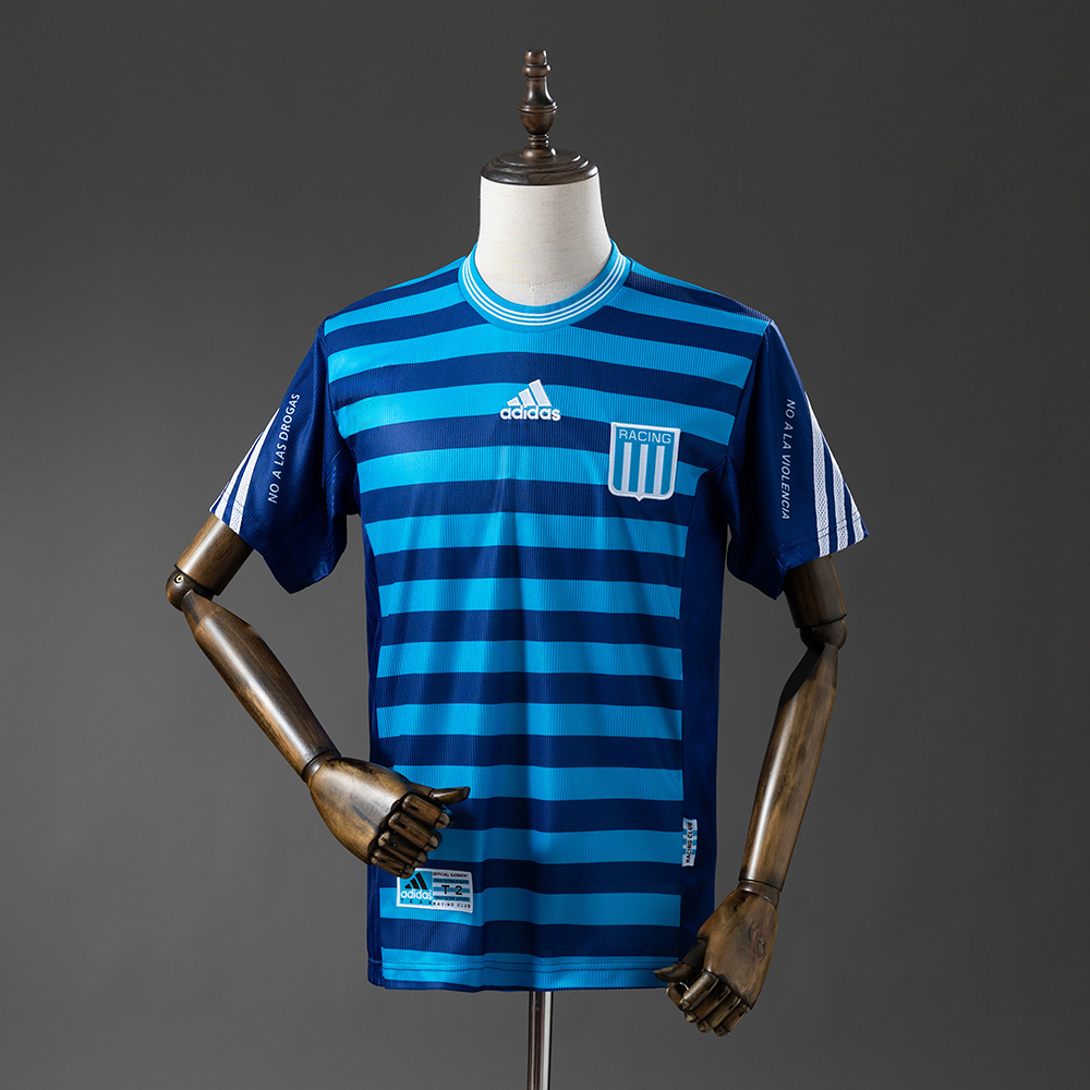 Racing Club de Avellaneda 99/00 Away Retro Jersey – Replica Football Soccer Shirt – Size S–XXL