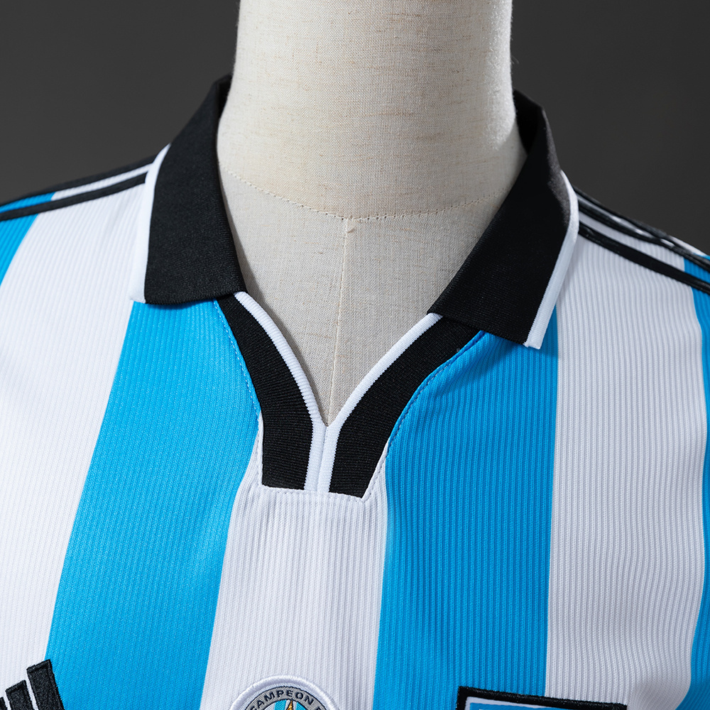 Racing Club de Avellaneda 00/01 Home Retro Jersey – Replica Football Soccer Shirt – Size S–XXL