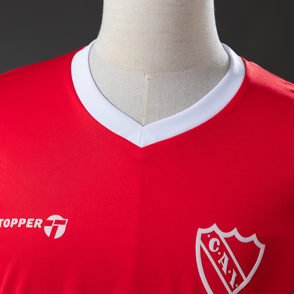CA Independiente 82/85 Home Long Sleeve Retro Jersey – Replica Football Soccer Shirt – Size S–XXL