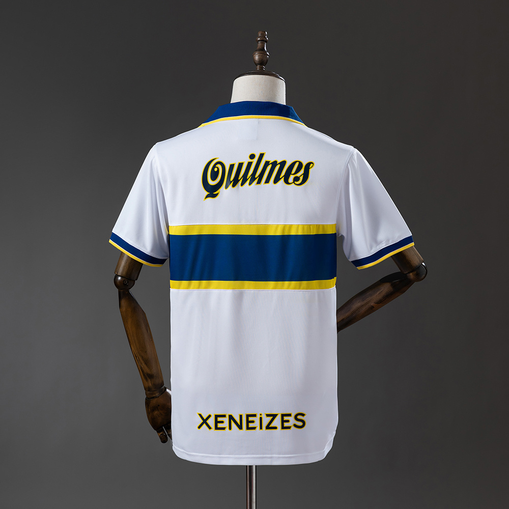 Boca Juniors 96/97 Away Retro Jersey – Replica Football Soccer Shirt – Size S–XXL
