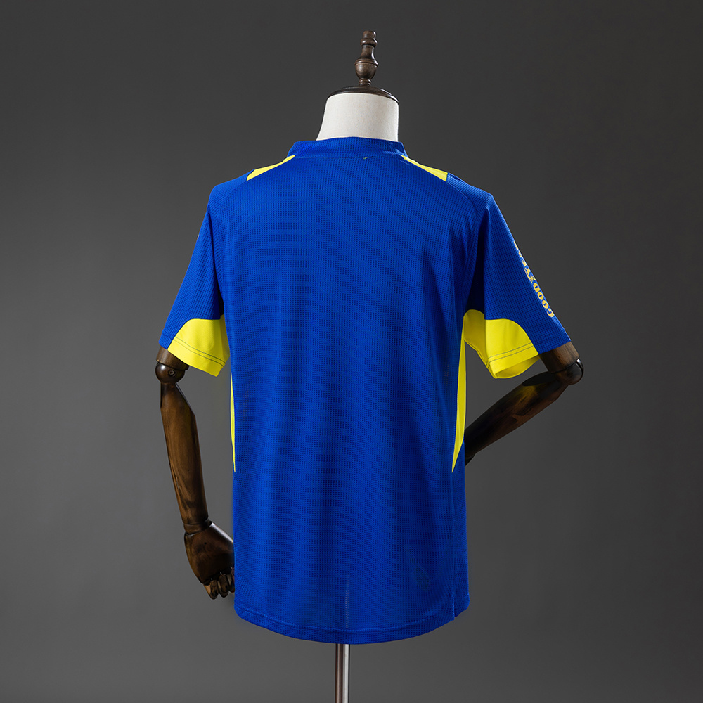 Boca Juniors 2005 100th Anniversary Retro Jersey – Replica Football Soccer Shirt – Size S–XXL