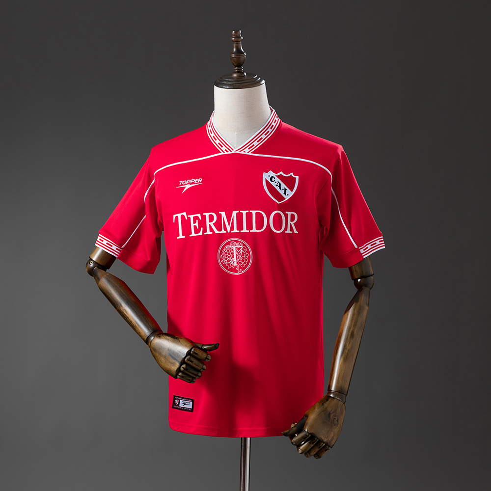 CA Independiente 98/00 Home Retro Jersey – Replica Football Soccer Shirt – Size S–XXL