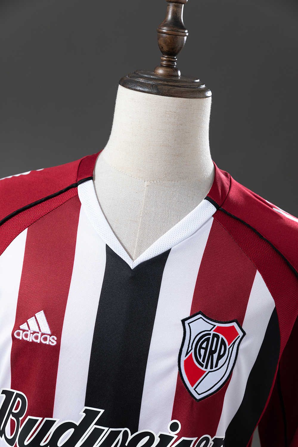 River Plate 05/06 Away Long Sleeve Retro Jersey – Replica Football Soccer Shirt – Size S–XXL