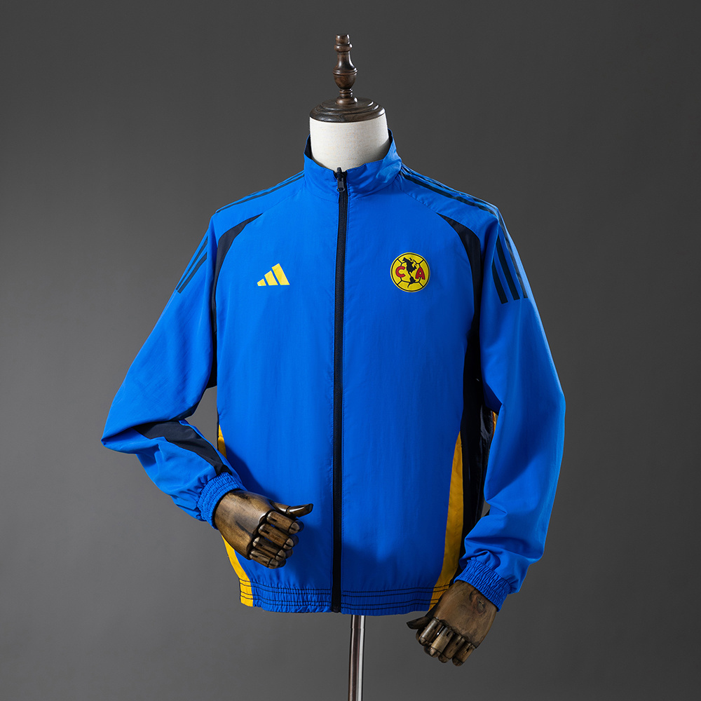 Club América 25/26 Reversible Anthem Jacket Windbreaker – Replica Football Soccer Outfit