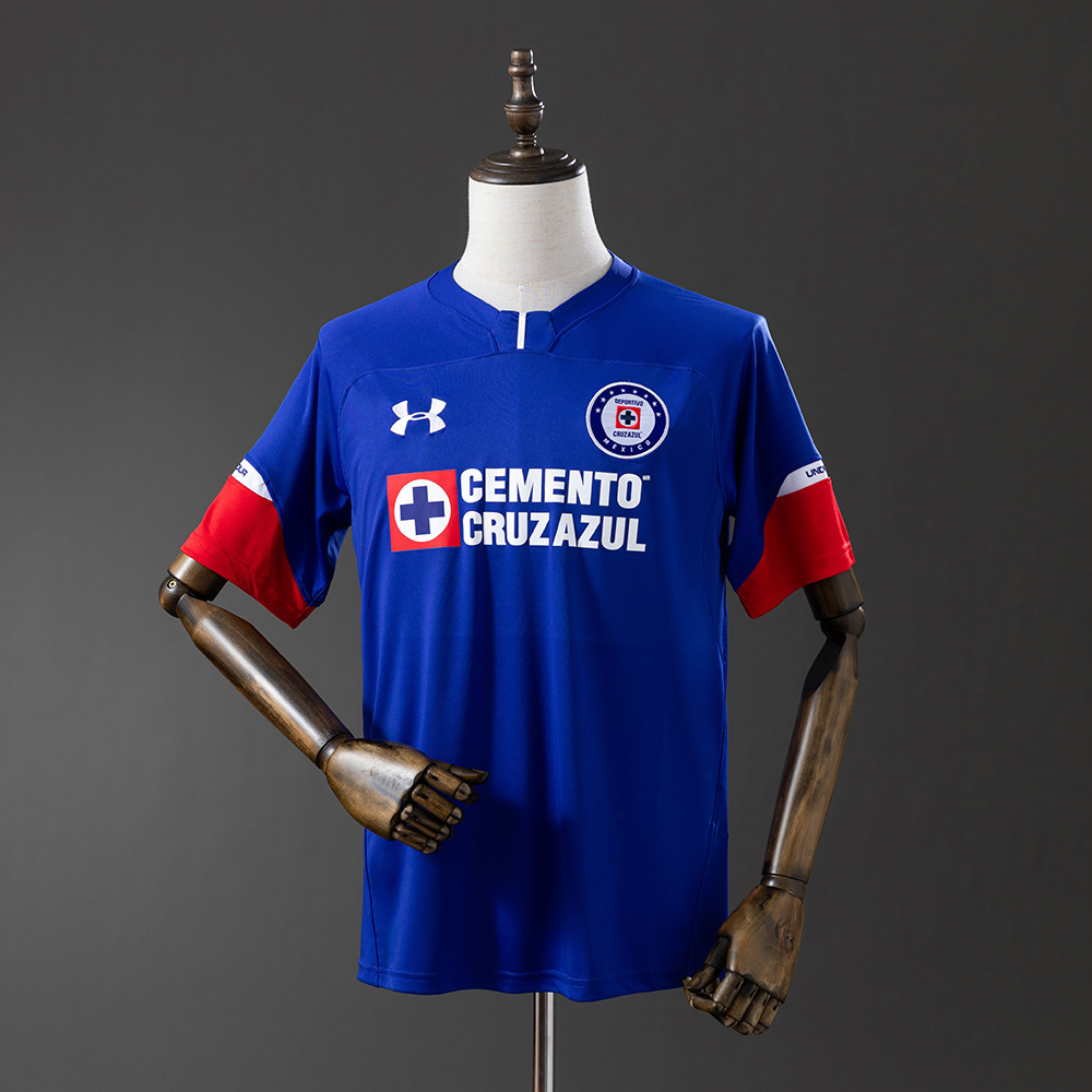 Cruz Azul 2018/19 Home Retro Jersey – Replica Football Soccer Shirt – Size S–XXL