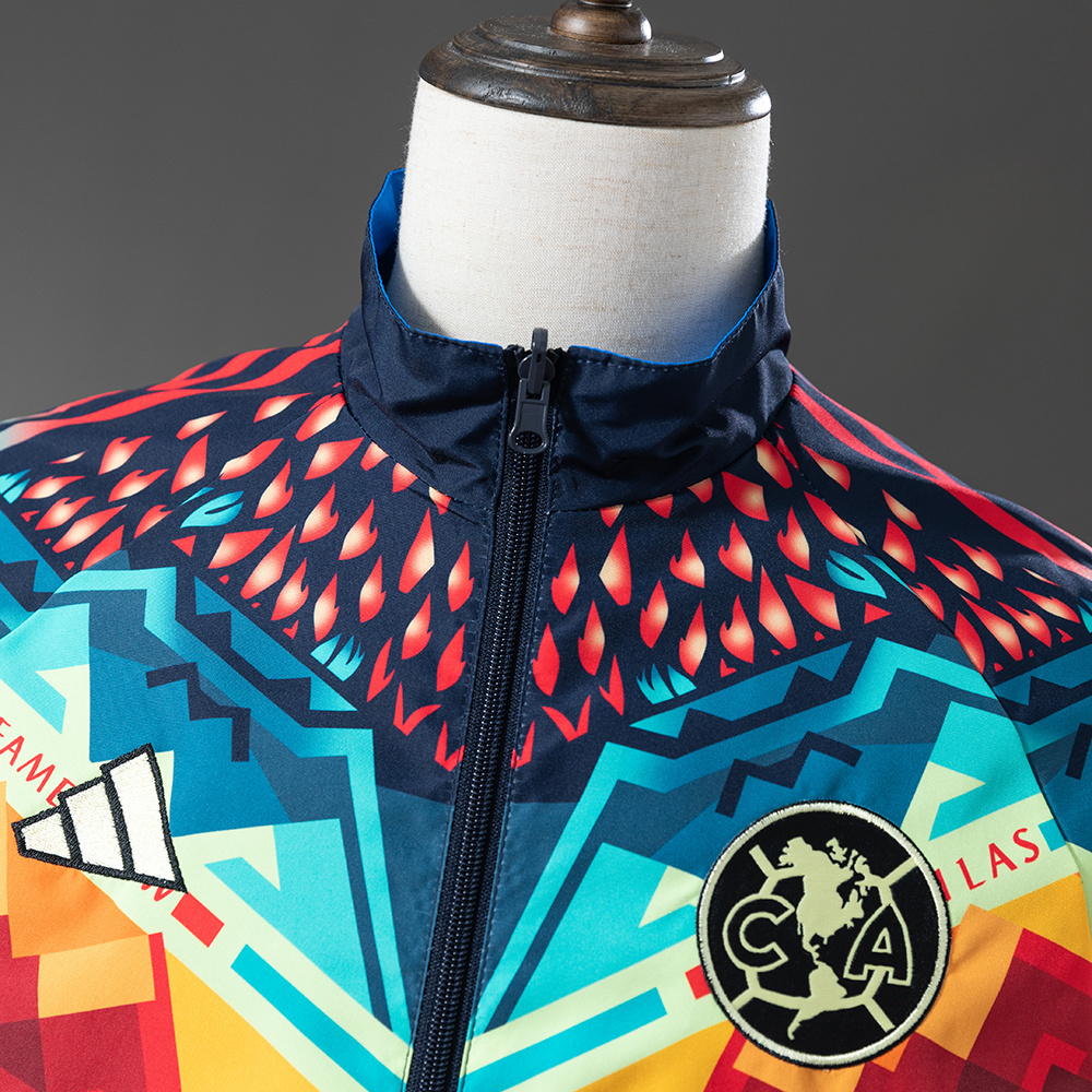 Club América 25/26 Reversible Anthem Jacket Windbreaker – Replica Football Soccer Outfit