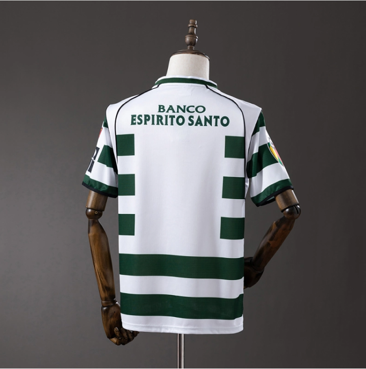 Sporting CP 01/03 Home Retro Jersey – Replica Football Soccer Shirt