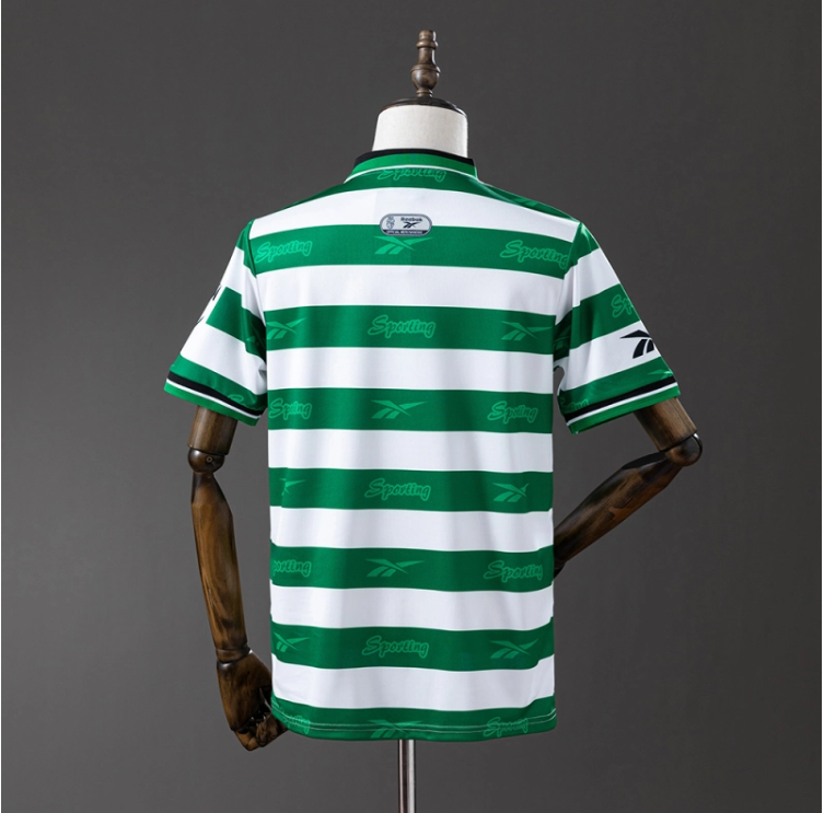 Sporting CP 99/00 Home Retro Jersey – Replica Football Soccer Shirt