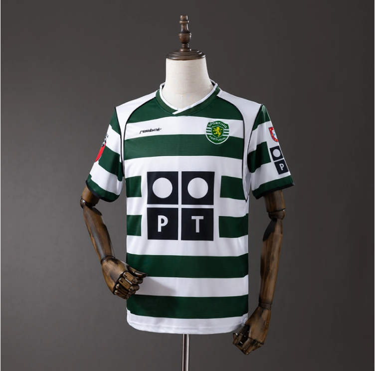 Sporting CP 01/03 Home Retro Jersey – Replica Football Soccer Shirt